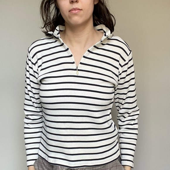 LLBean Knit 1/4 zip - Picture 5 of 12